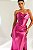 VESTIDO LONGO PRADA COM ELASTANO TOMARA QUE CAIA COM DETALHE NO BUSTO E COPETE FUCSIA - Imagem 2