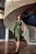 VESTIDO MIDI PRADA UM OMBRO SÓ MANGA LONGA COM DETALHE ABERTO DO LADO VERDE OLIVA - Imagem 3