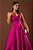 VESTIDO LONGO ZIBELINE ACETINADO TOMARA QUE CAIA COM MUITA CALDA E FENDA PINK BL - Imagem 1