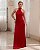 VESTIDO LONGO GOLA ALTA SEDA COM AMARRAÇÃO COSTA NUA  MARSALA - Imagem 3
