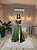 VESTIDO LONGO ZIBELINE TOMARA QUE CAIA ESTILO LAÇO VERDE OLIVA - Imagem 1