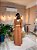 VESTIDO LONGO CHIFON COM RECORTE CINTURA E ARGOLA ML MARRON - Imagem 2