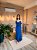 VESTIDO MIDI BABADO DECOTE V COM DETALHE SAIA  FLUIDO AZUL ROYAL - Imagem 2