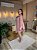 VESTIDO CURTO CHIFFON OMBRO SÓ FLUIDO COR ROSÊ - Imagem 2