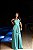 VESTIDO LONGO ZIBELINE ESTRUTURADO TOMARA QUE CAIA LAÇO AZUL SERENITY - Imagem 1