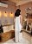 VESTIDO LONGO CHIFON COM TOQUE DE SEDA OMBRO SÓ COM DETALHE PESCOÇO CAM BRANCO LIUREX - Imagem 2