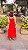 VESTIDO NEW MIDI CREPE SEDA COM ALCINHA LISO VERMELHO - Imagem 2
