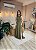 VESTIDO CREPE ALCINHA COM CAPA DIVERSA VERDE OLIVIA - Imagem 1