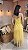 VESTIDO LONGO MICROTULE LISO COM RECORTE BUSTO COM DETALHE DRAPEADO AMARELO - Imagem 2