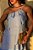 VESTIDO MIDI CHIFFON COM CAMADAS AZUL SERENITY - Imagem 2