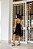 VESTIDO MIDI CHIFFON COM CAMADAS PRETO - Imagem 2