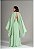 VESTIDO CREPE ALCINHA COM DECOTE V CAPA GOLA ALTA VERDE CLARO - Imagem 3