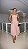 VESTIDO MIDI FRENTE ÚNICA DECOTE RETO CINTURA BAIXA MODELADA ROSE - Imagem 1