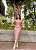 VESTIDO MIDI PAETÊ DECOTE V COSTAS VAZADA COM AMARRAÇÃO ROSE - Imagem 1