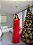 VESTIDO CHIFFON OMBRO SÓ COM BABADOS LATERAIS VERMELHO - Imagem 1