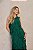 VESTIDO CHIFFON OMBRO SÓ COM BABADOS LATERAIS VERDE PETROLÉO - Imagem 2