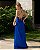 VESTIDO LONGO SEDA DECOTE BAIXO COSTAS AZUL BIC VILMA - Imagem 2