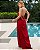 VESTIDO LONGO SEDA DECOTE BAIXO COSTAS MARSALA VILMA - Imagem 2