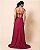 VESTIDO LONGO PLISSADO TOMARA QUE CAIA COSTAS NUA FUCSIA - Imagem 2