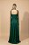 VESTIDO LONGO MIRCORULE TOMARA QUE CAIA ACABAMENTO DRAPEADO VERDE ESMERALDA - Imagem 2