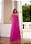 VESTIDO LONGO MIRCORULE TOMARA QUE CAIA ACABAMENTO DRAPEADO PINK - Imagem 1