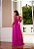 VESTIDO LONGO MIRCORULE TOMARA QUE CAIA ACABAMENTO DRAPEADO PINK - Imagem 3