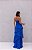 VESTIDO CHIFFON PLISSADO COM CAMADAS AZUL ROYAL - Imagem 2