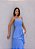 VESTIDO CHIFFON PLISSADO COM CAMADAS AZUL SERENITY - Imagem 2