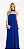 VESTIDO LONGO CHIFFON TOMARA QUE CAIA COM ECHARPE AZUL ROYAL - Imagem 1