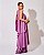 VESTIDO LONGO TOMARA QUE CAIA COM CAMADAS E GOLA ROXO - Imagem 2
