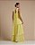 VESTIDO LONGO TOMARA QUE CAIA COM CAMADAS E GOLA AMARELO - Imagem 2