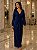 VESTIDO JERSEY M L DECOTE PROFUNDO COM NO MARINHO - Imagem 1