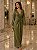 VESTIDO JERSEY M L DECOTE PROFUNDO COM NO VERDE OLIVA - Imagem 1