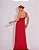 VESTIDO LONGO SEDA OMBRO SÔ ENCHARPE MARSALA - Imagem 2