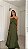 VESTIDO LONGO CHIFFON ALÇA BRILHO CAMADAS FRENTE VERDE OLIVA - Imagem 2