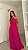 VESTIDO LONGO CHIFFON ALÇA BRILHO CAMADAS FRENTE PINK - Imagem 2