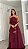 VESTIDO LONGO CHIFFON ALÇA BRILHO CAMADAS FRENTE MARSALA - Imagem 1