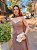 VESTIDO LONGO CHIFFON TOMARA QUE CAIA DECOTE CORAÇÃO C/ BUSTO ESTRUTURADO SAIA PLISSADA MARROM - Imagem 2