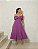 VESTIDO MIDI OMBRO A OMBRO DECOTE FORMATO LAÇO SAIA EVASÊ ROXO - Imagem 1