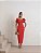 VESTIDO MIDI COLUMN DECOTE QUADRADO C/ DETALHE EM LAÇO ALÇA - Imagem 1