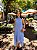 VESTIDO MIDI COM CINTO SAIA EM CAMADAS AZUL SERENITY - Imagem 1