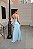 VESTIDO LONGO CHIFFON TOMARA QUE CAIA DECOTE CORAÇÃO C/ BUSTO ESTRUTURADO SAIA PLISSADA AZUL SERENITY - Imagem 3