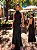 VESTIDO NEW MIDI CETIM GOLA ALTA AMARRAÇÃO FRENTE ÚNICA PRETO - Imagem 1