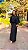 VESTIDO MIDI CHIFFON TOMARA QUE CAIA C/ CAPA REMOVÍVEL PRETO - Imagem 1