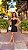 VESTIDO CURTO CHIFFON DECOTE CORAÇÃO ALÇA FINA SAIA EVASÊ C/ BARRA BABADOS PRETO - Imagem 2