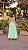 VESTIDO MIDI TOMARA QUE CAIA CINTURA MARCADA VERDE MENTA - Imagem 2