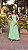 VESTIDO MIDI TOMARA QUE CAIA CINTURA MARCADA VERDE MENTA - Imagem 1