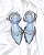 FLAT ALLYMA LIA AZUL - Imagem 2