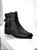 BOTA ALLYMA COURO SARA PRETO - Imagem 1