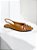 FLAT ALLYMA ITALY CARAMELO - Imagem 1